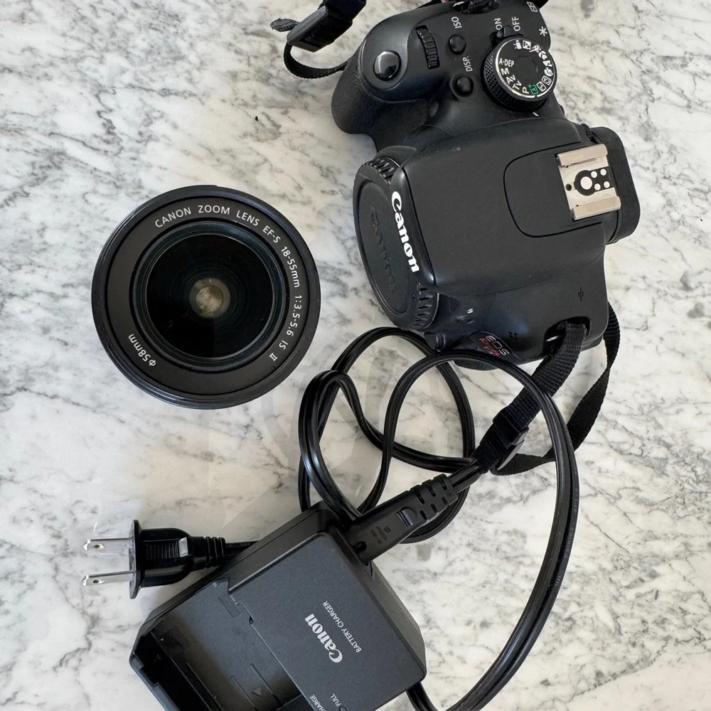 Canon EOS Rebel T3i Black DSLR Camera